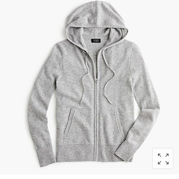 J crew lightweight zip up hoodie - Picture 1 of 3